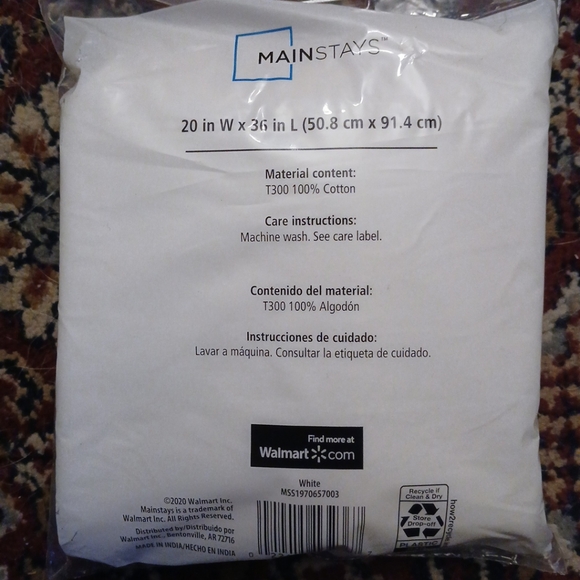 Zippered Pillow Protectors 2ct. - Picture 2 of 2